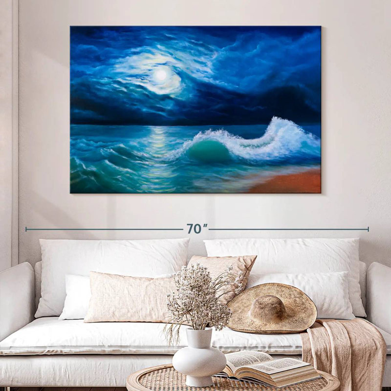 Gillard Blue Moon, 34" H x 51" W