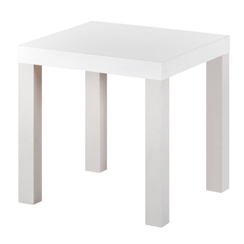 Table de bout moderne Parsons, Blanc