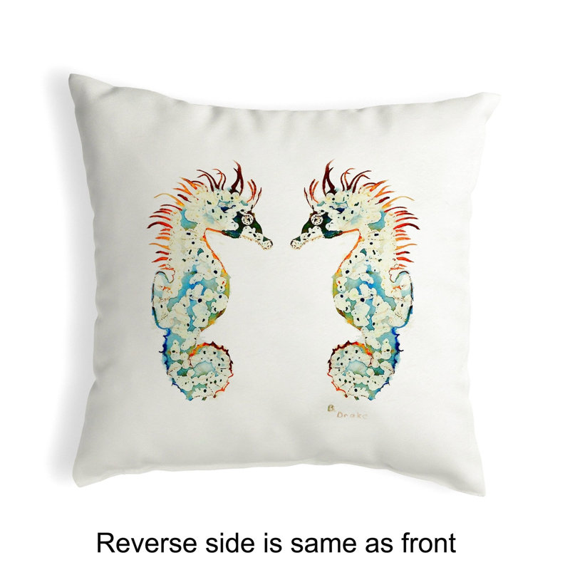  Coussin lombaire intérieur / extérieur Betsy, Blanc