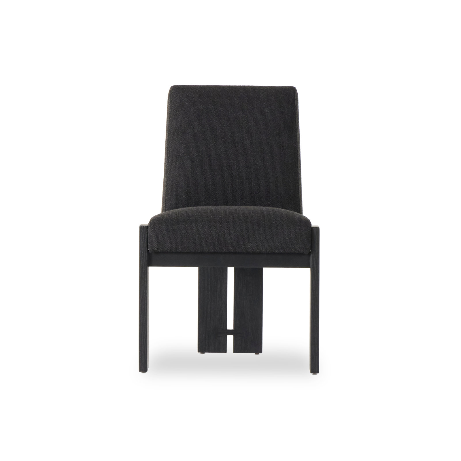 Asmund Parsons Dining Chair, Black/Black