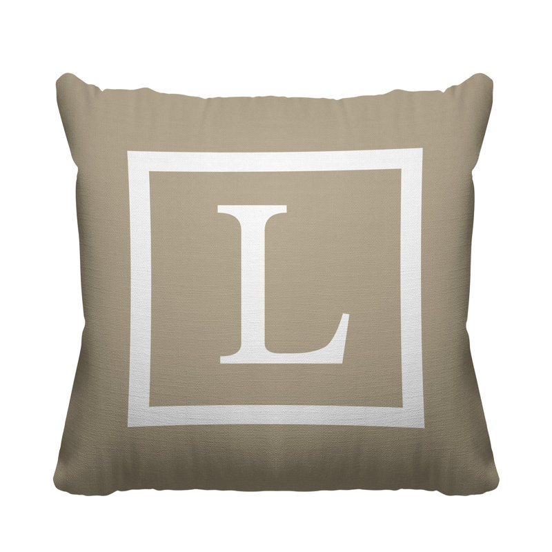 Coussin Colter, Beige, L 17 po x H 17 po, 19 po x l 19 po