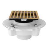 PVC 2" X 3" Drain Kit with Matrix Decorative Cover