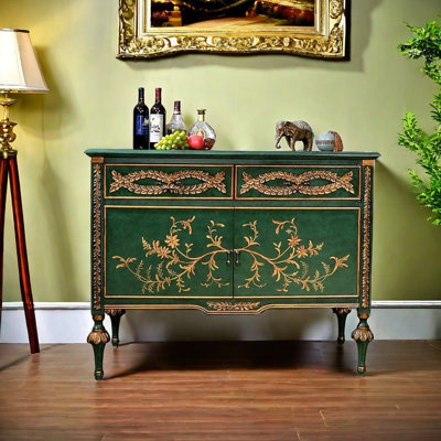 Armoire décorative multifonctionnelle art déco