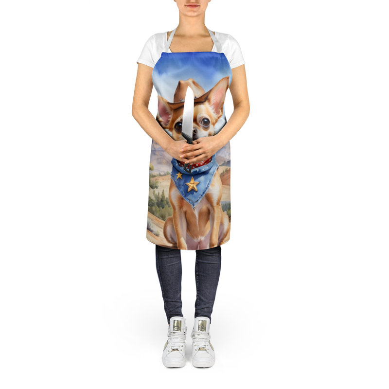 No Pattern Bib Apron