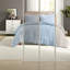 Ensembles de literie certifiés en polyester simple, jacquard bleu pour maison moderne