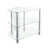 Chrome/Clear Glass