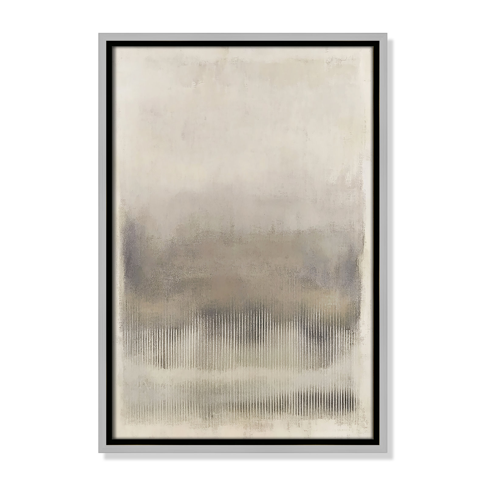 Balanced Silence II Print by Irena Orlov, 19.5" H x 13.5" W, Silver Floater