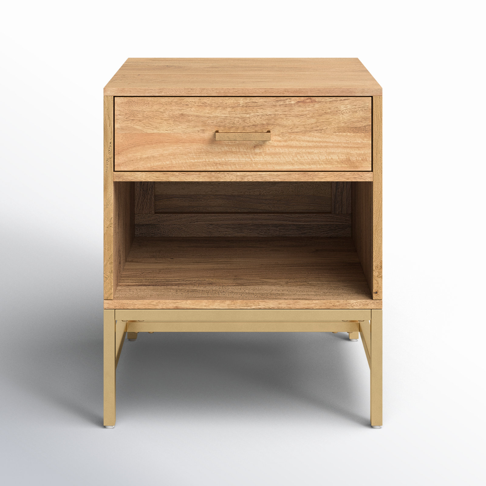 Danesfield 22" Tall 1 - Drawer Nightstand, Natural