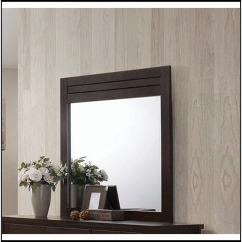 Bilger Mahogany Finish Mirror