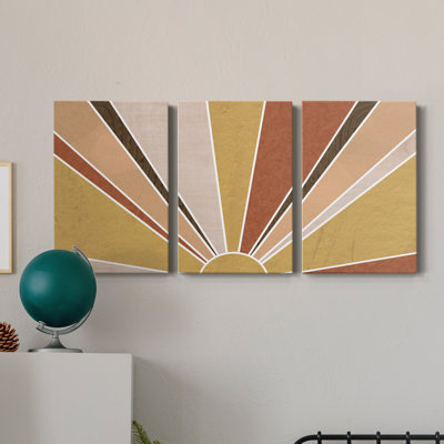Sedona Sunrise - toile tendue avec châssis de qualité supérieure - prête à être accrochée
