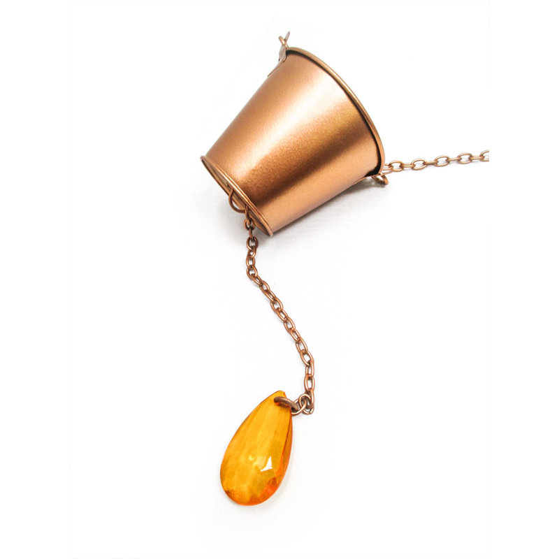 Metal Abstract Rain Chain