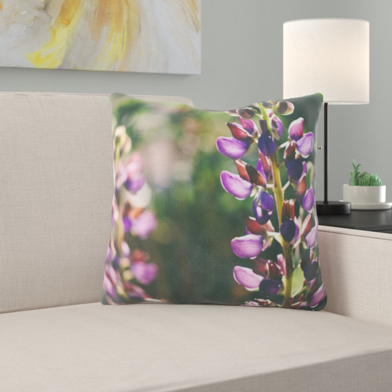 Coussin décoratif fleur