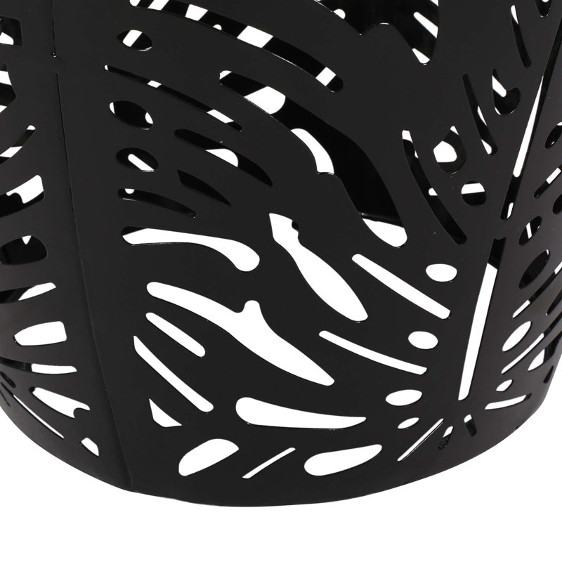 Metal End Table,Outdoor use,Living Room, Black