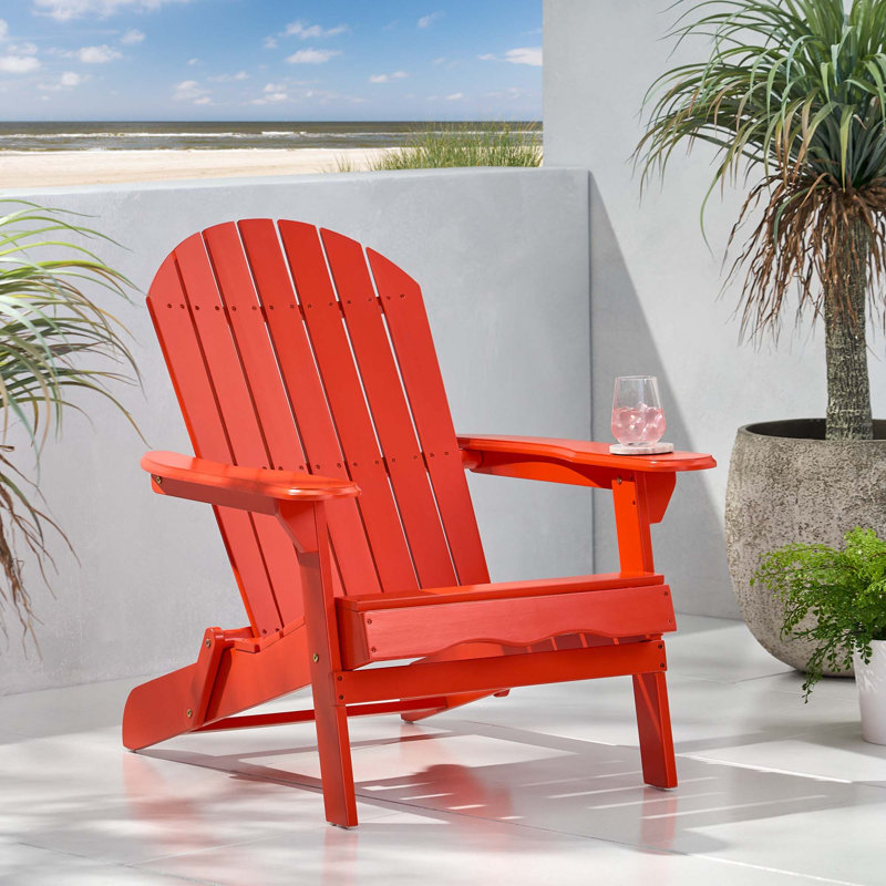 Malibu Adirondack Chair, Red