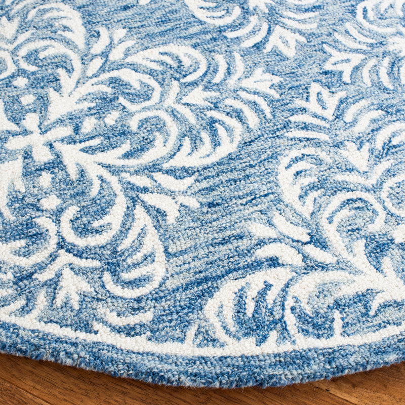 Mackin Hand Tufted Wool Ikat Rug, Rectangle 2'6" x 4'