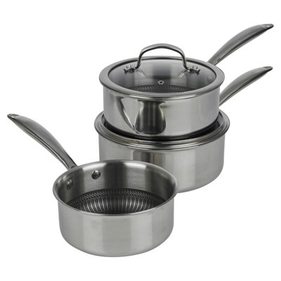 Galatia 3 - Piece Stainless Steel Cookware Set