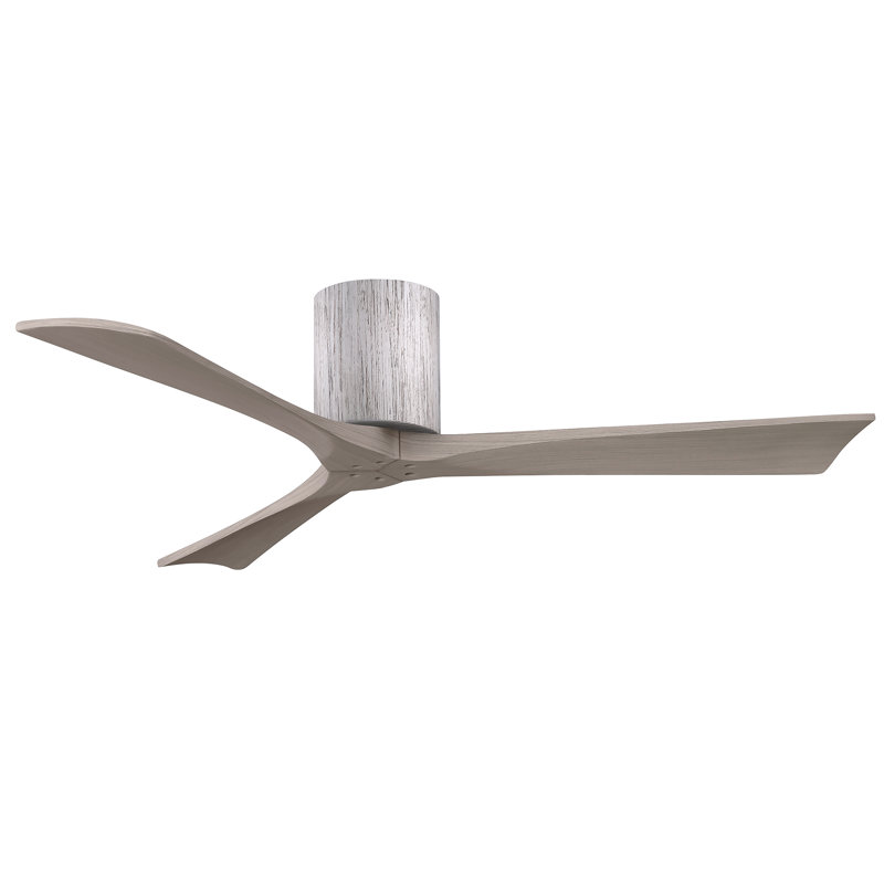 Olivier Ceiling Fan, Barn Wood Tone, Grey Ash Tone, 52"