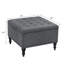 Banc de rangement avec repose-pieds 28 po-1099397337