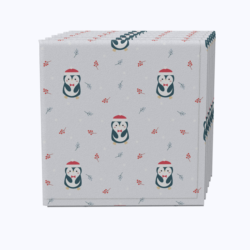 Eldene 100% Cotton No Pattern Square Napkin