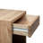 Eck - Scandinavian Style Oak Solid Wood Floating Nightstand With 1 Drawer