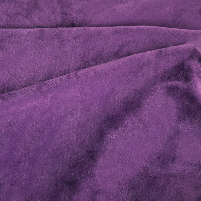 Velvet Pillowcase - Set of 2, King, Purple