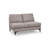 Elegant Corner Sofa, Beige Fabric, 78.7 x 123.6 x 59.1 inches | Beech Wood & Chipboard Frame, 100% Polyester | Fixed Cushions with Soft Grey Foam & Silicone Foam | Stylish & Durable Design for Modern Living Spaces-90667767-90667765