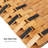  Bath Mat, Shower Mat, Bathtub Mat, Bathroom Accessory, Wood, Rayon from Bamboo, 23.5"L x 16.5"W x 0.4"H