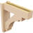 Bois de cèdre brut Merced Block TimberThane Perspector, brun clair-89132912