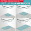 Avalene 134cm L-Shaped Shower Curtain Pole