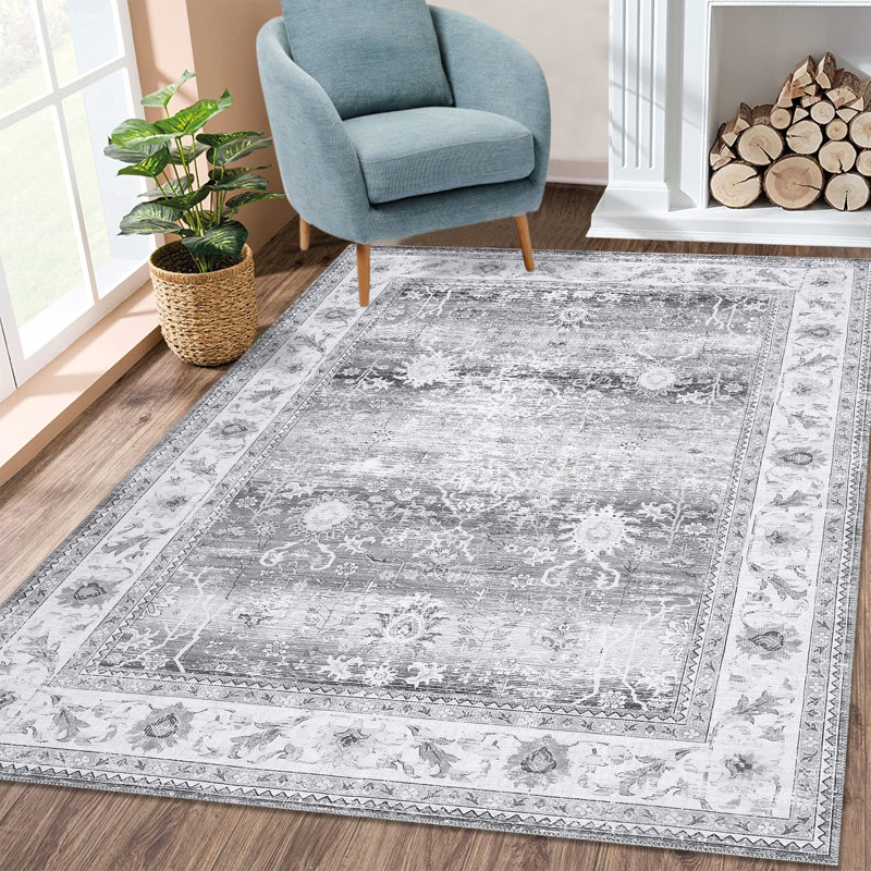 Tapis Joshual avec envers antidérapant, Rectangulaire 3 pi x 5 pi