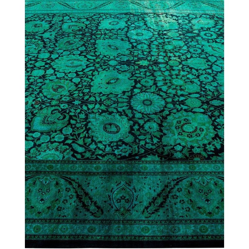 Yesika One-of-a-Kind 8' 1" X 10' 9" Hand Knotted Area Rug