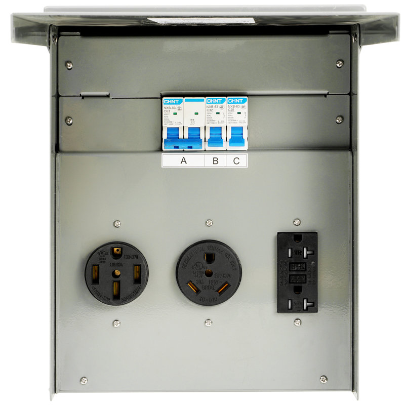 Tamper Resistant Combination Outlet