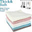 Ensemble de 6 essuie-tout, 6 linges à vaisselle tissés gaufrés 100% coton, serviettes de cuisine à séchage rapide très absorbantes, serviettes de nettoyage et de séchage non pelucheuses, couleurs assorties