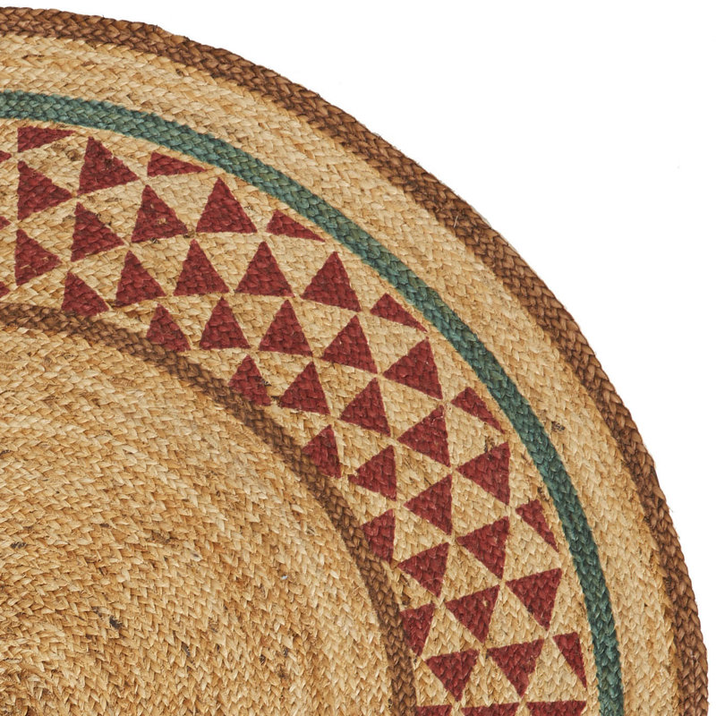 Hand Braided Jute Area Rug - Della