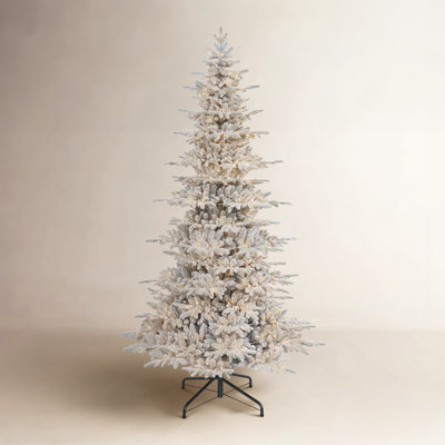 Gervon Lighted Artificial Fir Christmas Tree