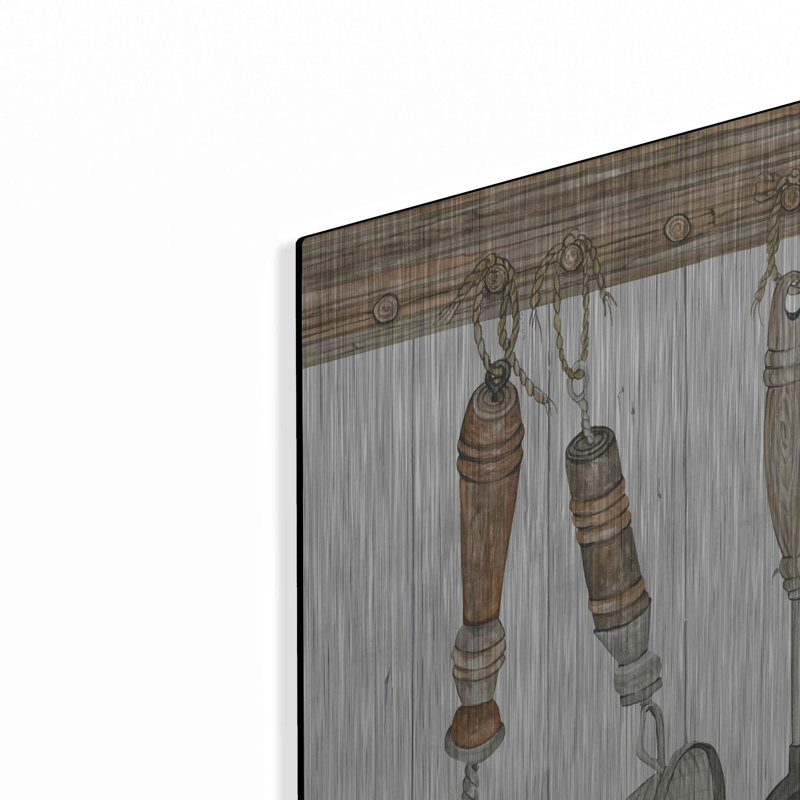 " Kitchen Tools " by Cindy Jacobs, 24" H x 48" W