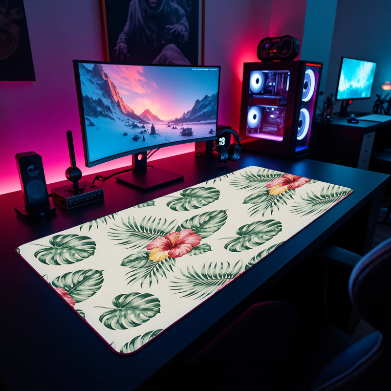 Polyester Desk Pad, 31.5x15.5