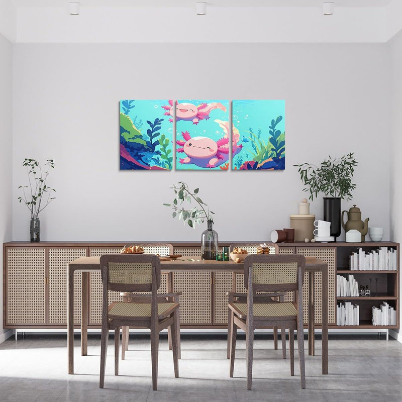 3 Piece Wrapped Canvas Print