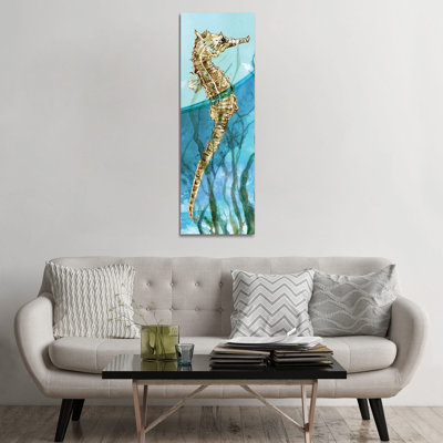 «Delray Seahorse I» par Carol Robinson - reproduction d'art