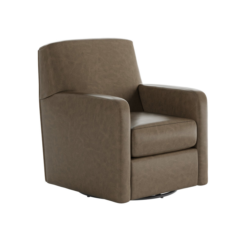 Flash Dance Swivel Glider, 38 " H x 35 " W x 29 " D, Passion Taupe