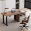 Bureau à hauteur réglable en bois massif 70,87 po-1490530883