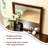39" Touch‑LED Light Beveled Edge Decorative Mirror with Composite Wood Frame