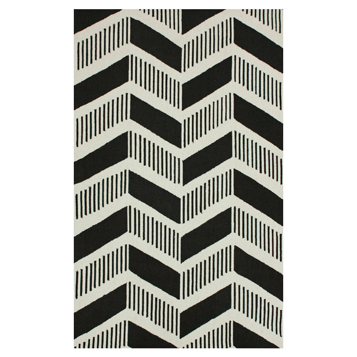 Tapis noir Dempsey, 8 pi 6 po x 11 pi 6 po