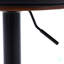 Tabourets réglables, tabouret pivotant rembourré