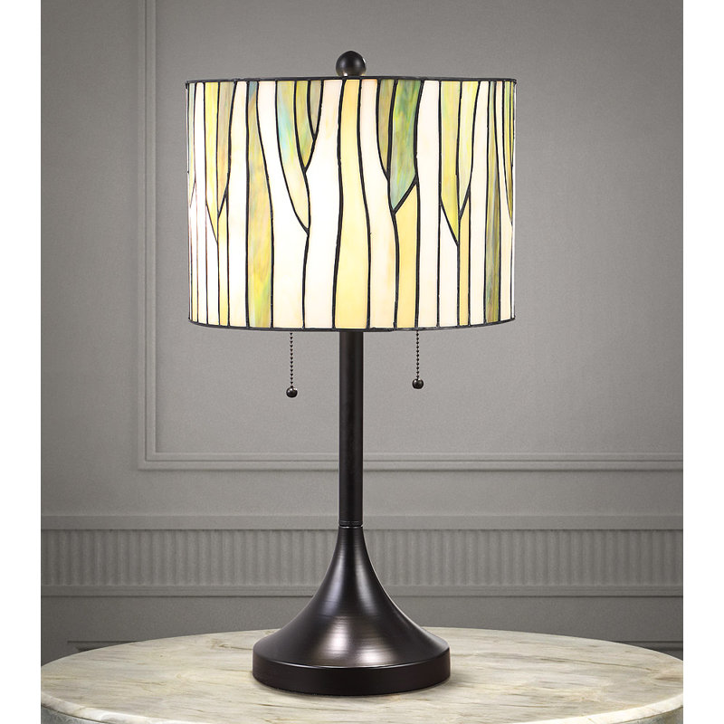 Mccant Table Lamp, Green