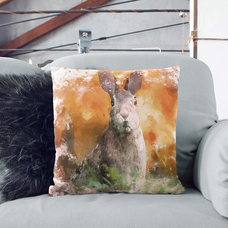 Square Throw Cushion, 55cm H x 55cm W x 20cm D