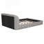Grand lit plateforme tapissier Modern-1377306656