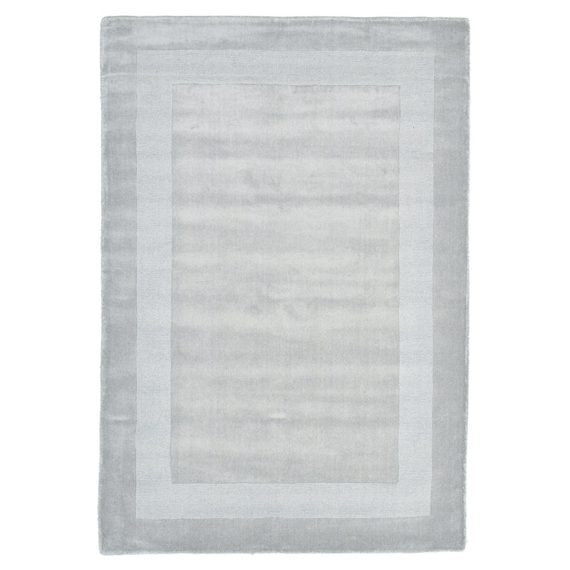 Larentius Solid Colour Wool Hand Woven Area Rug, Rectangle 190 x 290cm
