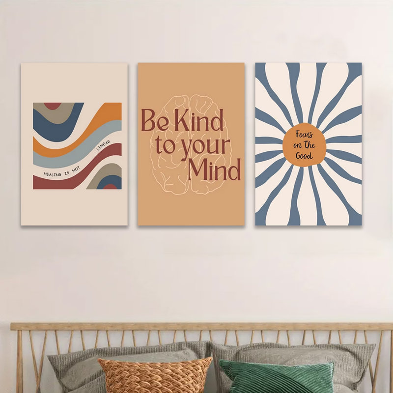 3 Piece Wrapped Canvas Print
