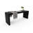 Dune Rounded Bench - Black